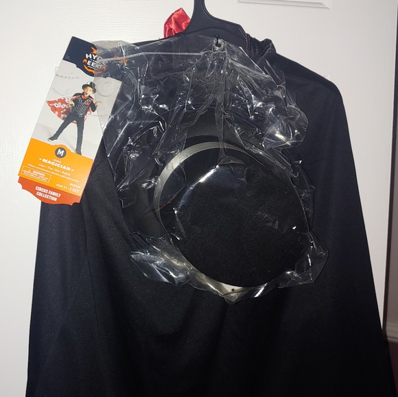 Hyde And Eek Magician Cape & Rabbit Top Hat Halloween Child Costume MEDIUM - Picture 6 of 10